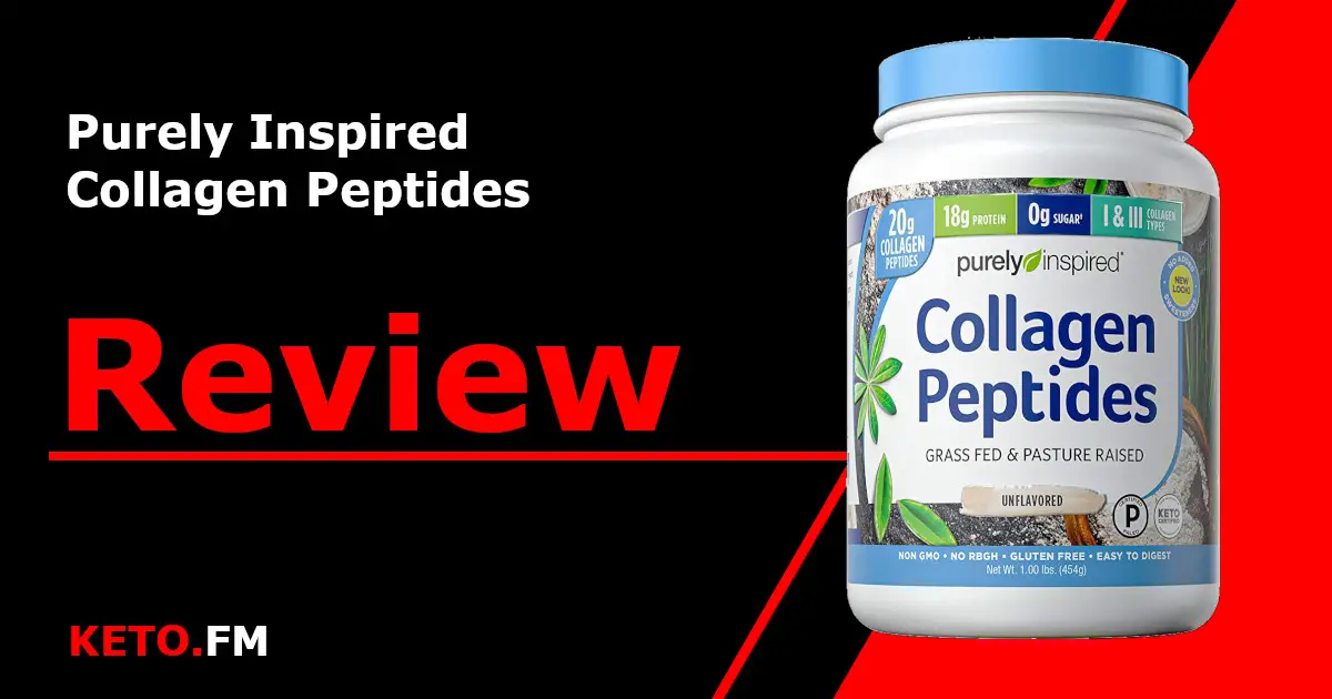 Purely Inspired Collagen peptide powder review